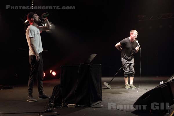 SLEAFORD MODS - 2016-05-27 - PARIS - Espace Charlie Parker - Grande Halle - 